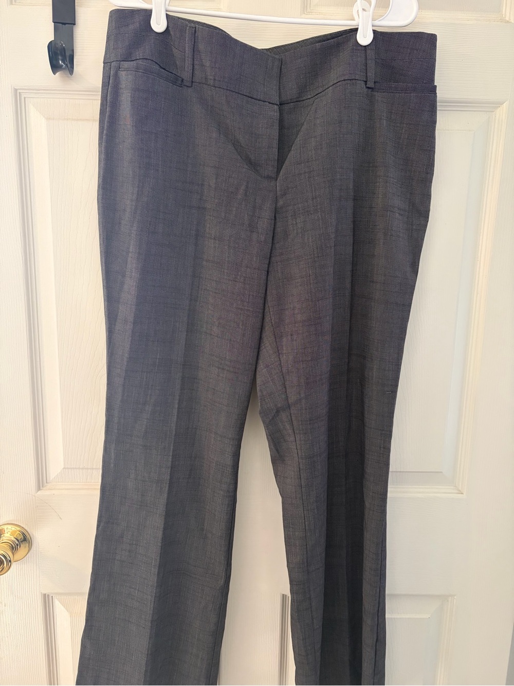 7th Avenue Design Studio Gray Dress Pants Size 16 Average Career Trousers